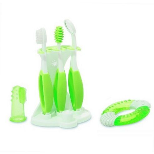 Image of Summer Infant 6 Piece Oral Care Kit - Green