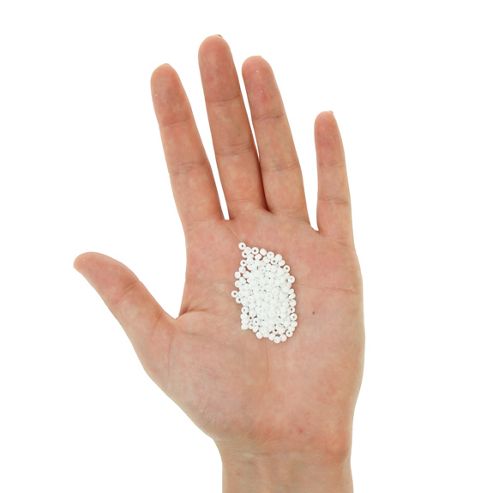 Image of Czech Seed Bead 8/0 Op White