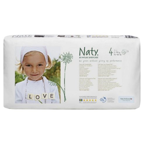 Image of Naty By Nature Babycare Nappies Size 4 Economy Pack X 46's