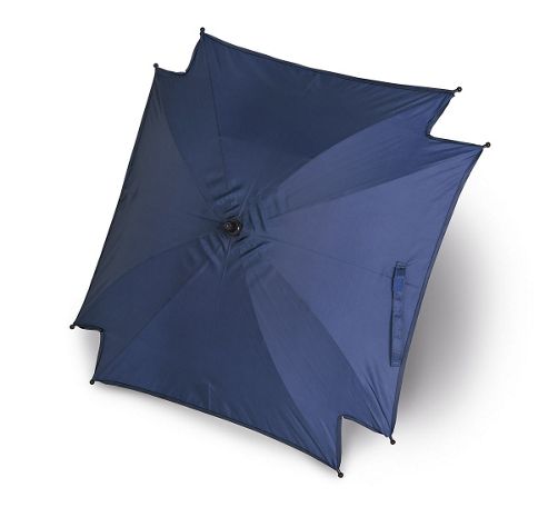 Image of Universal Buggy/stroller Sun Parasol - Sun Umbrella Shade Canopy - Blue