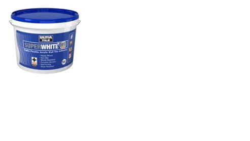 Image of Highly Flexible Acrylic Wall Tile Adhesive Superwhite 15kg