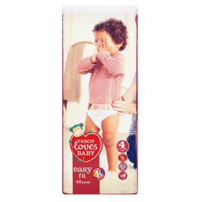 tesco nappies size 4