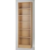 Tvilum Section Bookcase with Five Shelves in Beech