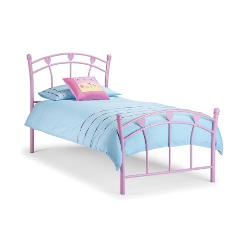 Image of Pink Single High End Metal Bed Frame
