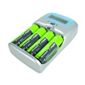 Hybrid Rechargeable LCD Display Battery Charger