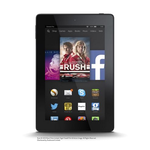 Image of Fire Hd 7, 7" Tablet, 8gb, Wifi - Black (2014)