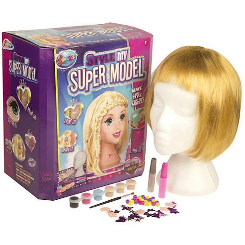 Image of Style My Supermodel - Blond Hair Styling Head