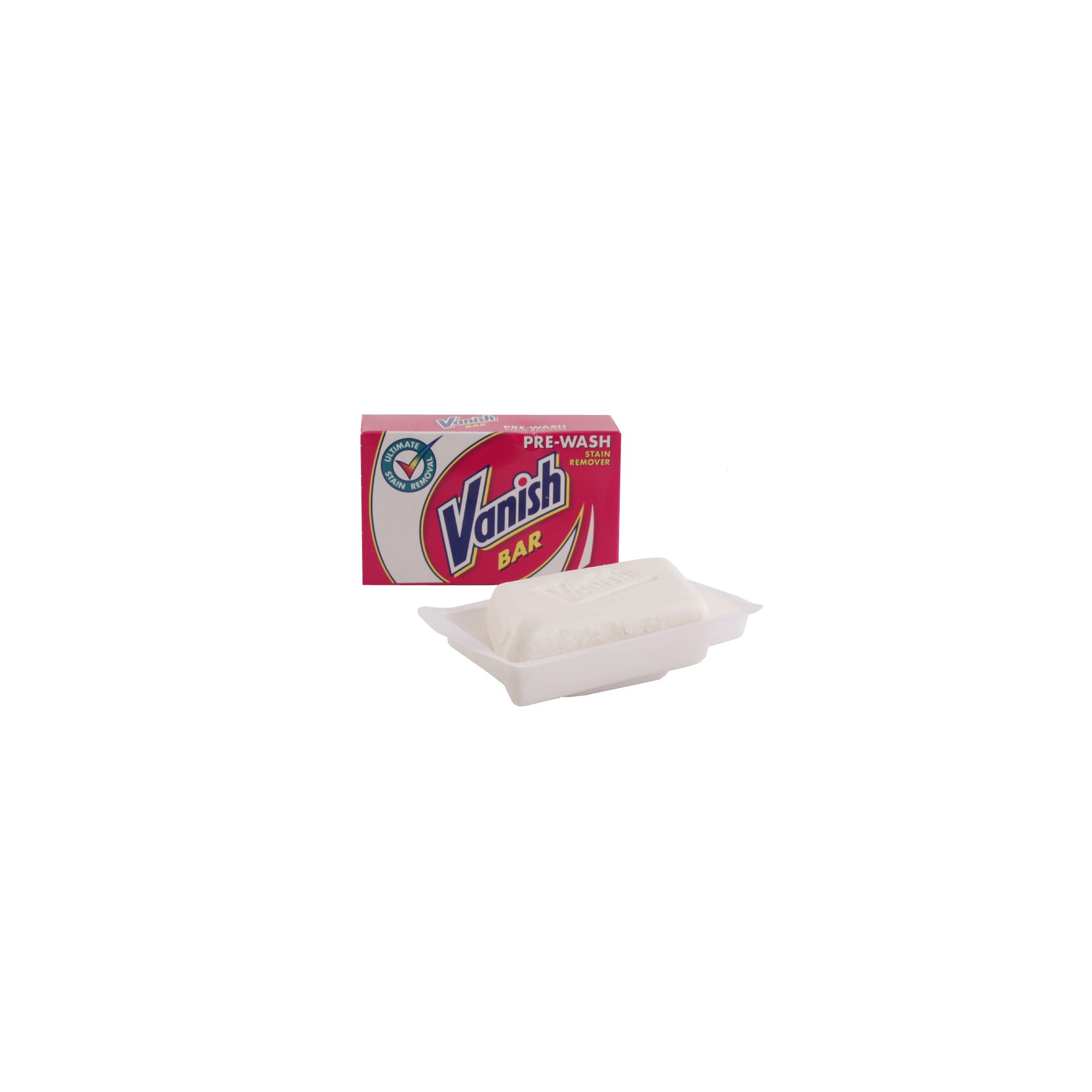 Vanish Fabric Stain Remover Pre-Wash Soap Bar 75g (Single) 