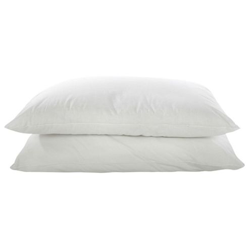 Image of Tesco Soft Touch Anti Allergy Pillow Twinpack - Soft