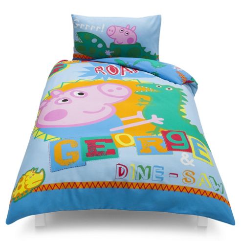 Image of Peppa Pig George Single Duvet Set