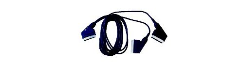 Image of Nikkai Scart To 2 X Scart Plug Adaptor Lead Cable 3m