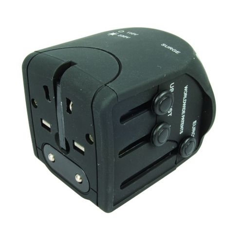Image of Surge Protected Worldwide Travel Adaptor