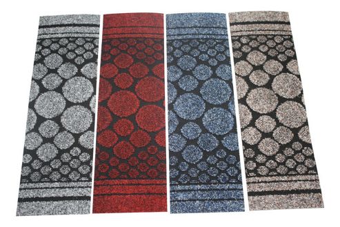 Image of Dandy Cork Runner Red Contemporary Rug - Runner 67cm X 200cm