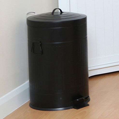 Image of Premier Housewares 20l Pedal Bin With Bucket - Black