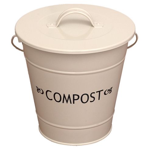 Image of Victor Compost Bucket With Lid In Champagne