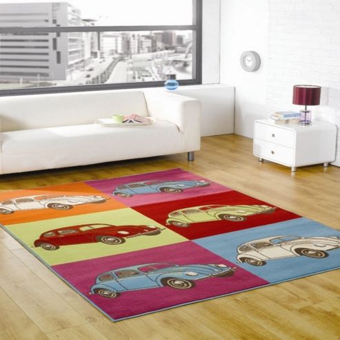 Image of Retro Funky Bug Multi 120x160 Cm Rug