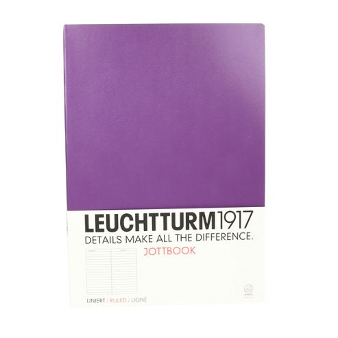 Image of Leuchtturm 1917 Lavender Jotter A4 Ruled