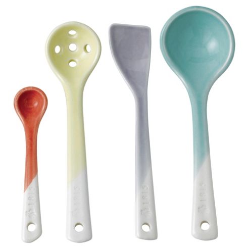 Image of Royal Doulton 1815 Tapas Serving Spoons, Set Of 4