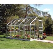 Halls 10x6 Popular Greenhouse + Base - Horticultural Glass