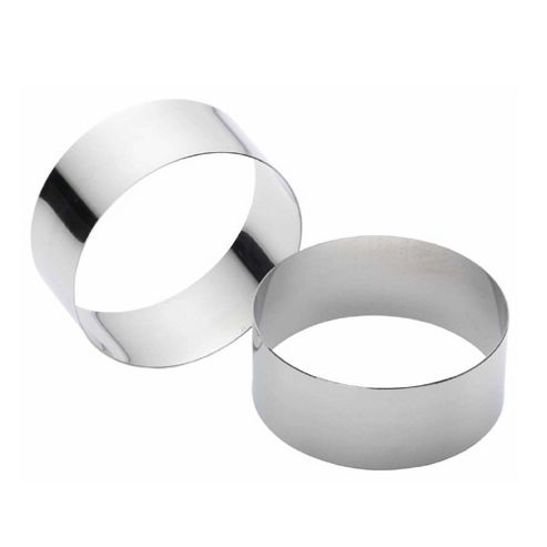Image of Kilo Large Food Ring Stainless Steel Set Of 2