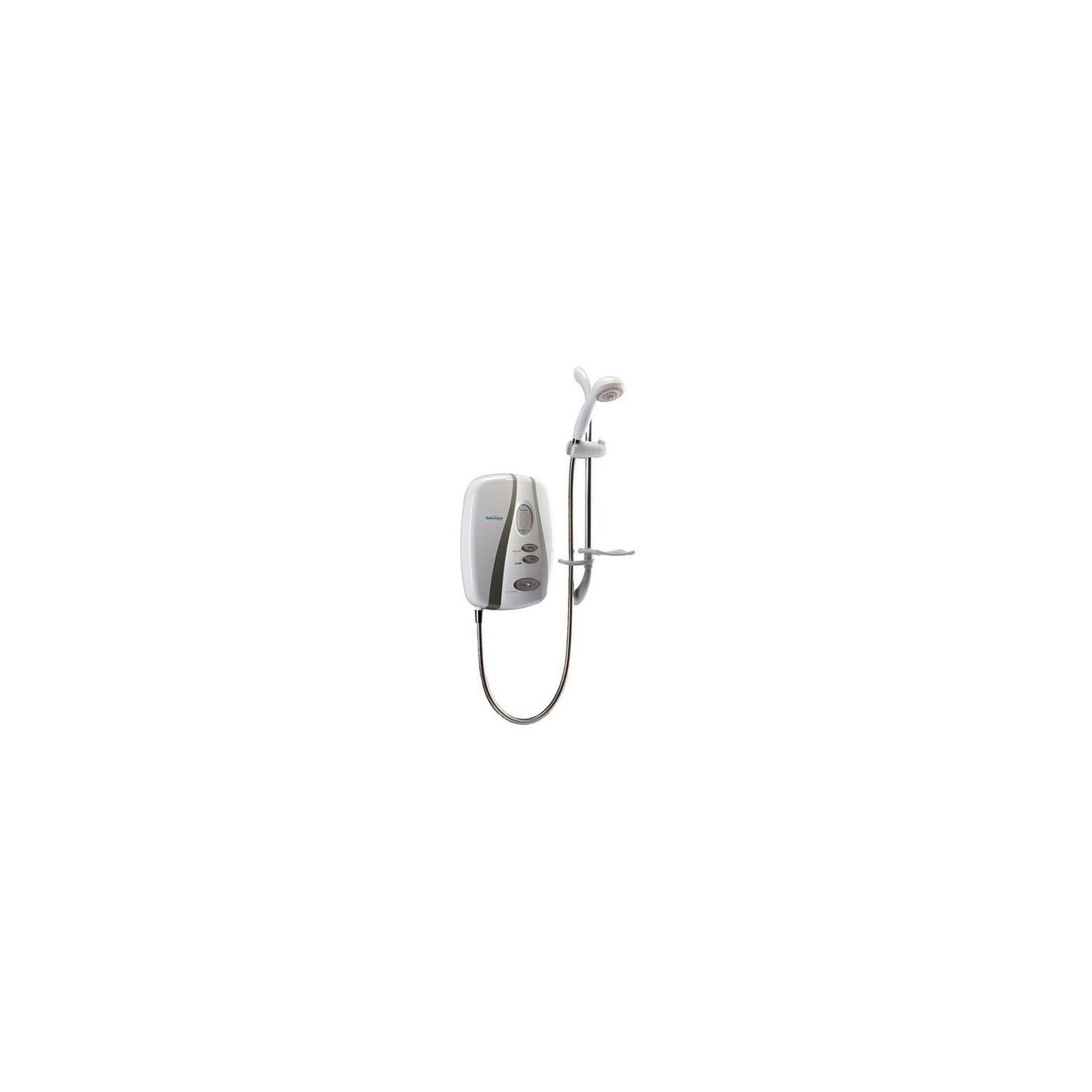 Redring Selectronic Premier Plus Electric Shower White/Chrome 8.5kW at Tesco Direct