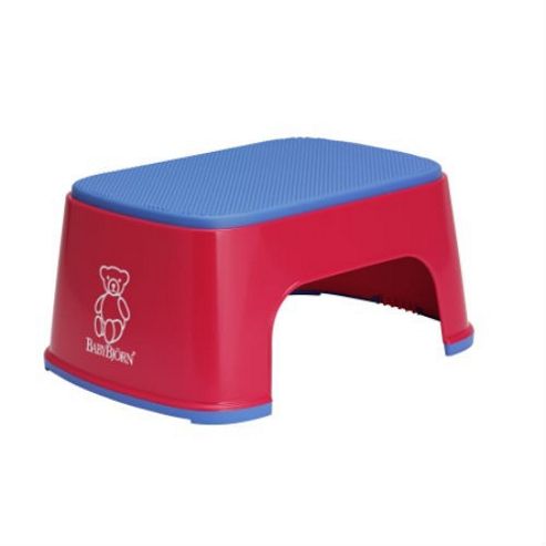 Image of Babybjorn Safe Step Stool (bright Red)