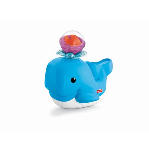 Image of Fisher-price Spray On Lights Bath Whale