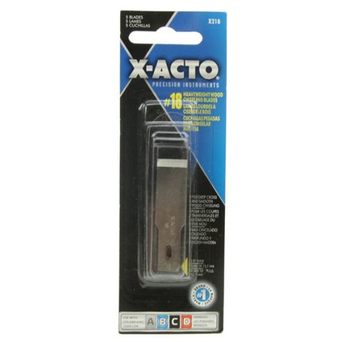 Image of X-acto No18 Wood Chiseling Blade 5 Pack