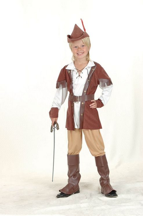 Image of Robin Hood - Child Costume 7-8 Years