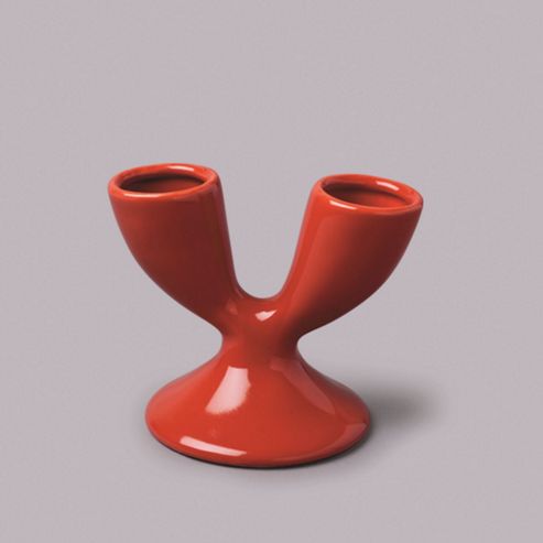 Image of Wm Bartleet & Sons Double Egg Cup - Red