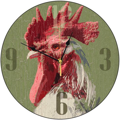 Image of Smith & Taylor Cockerel Round Wall Clock