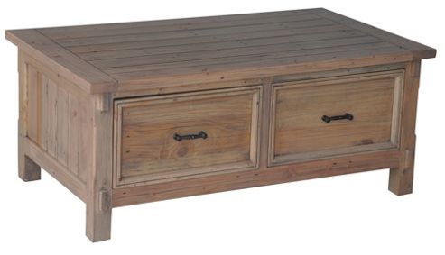 Image of Wiseaction Naples 2 Drawer Coffee Table