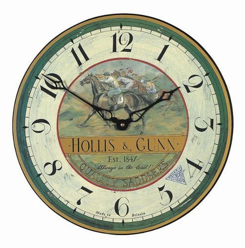 Image of Roger Lascelles Clocks Country Races Wall Clock