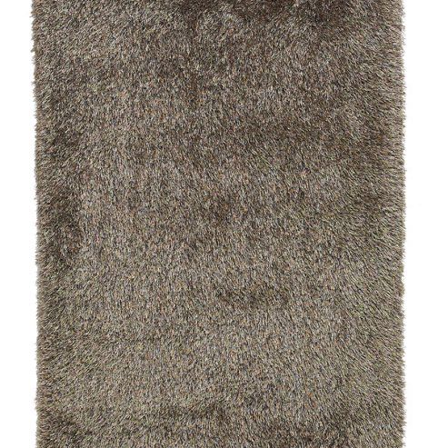 Image of Think Rugs Monte Carlo Beige Shaggy Rug - 145 Cm X 220 Cm (4 Ft 9 In X 7 Ft 3 In)