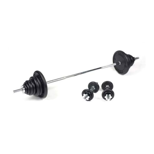 Image of Body Power 71kg 6ft Spinlock Set