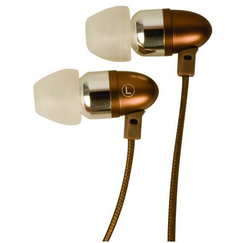 Image of Raxconn Bullet In-ear Headphone (brown)