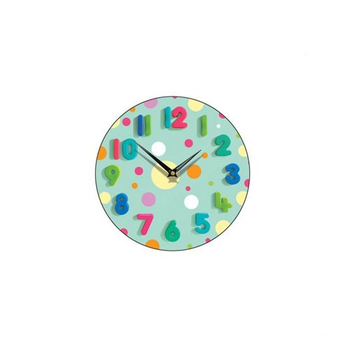 Image of Smith & Taylor Spotty Mint Wall Clock