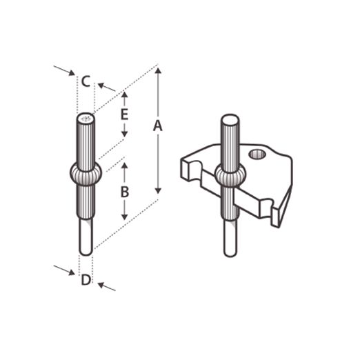 Image of Type 2140 Pcb Solder Pins