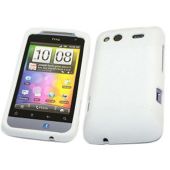 SoftSkin Silicone Case - HTC Salsa (White)