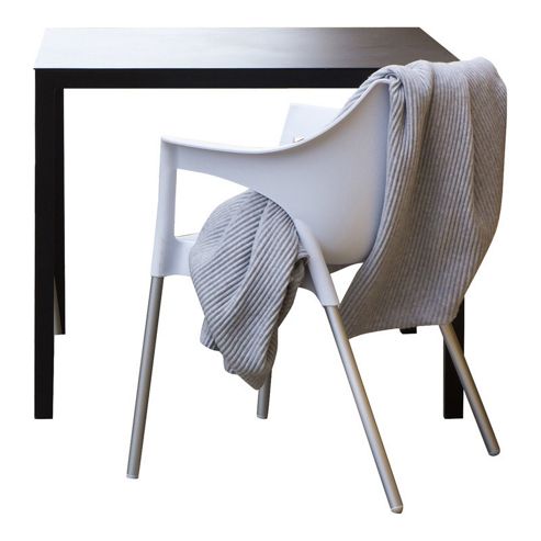Image of The Nordic Collection Barcelona Dd Barcino Dining Table - Sand - 90 Cm L X 90 Cm W