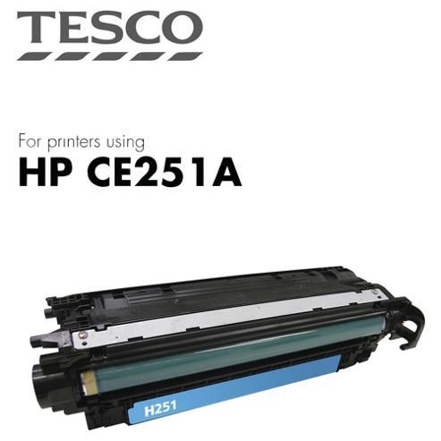 Image of Tesco - Hp Color Lj Ce251a Cart - Cyan
