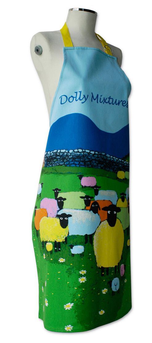 Image of Thomas Joseph Apron, Dolly Mixtures Sheep Design