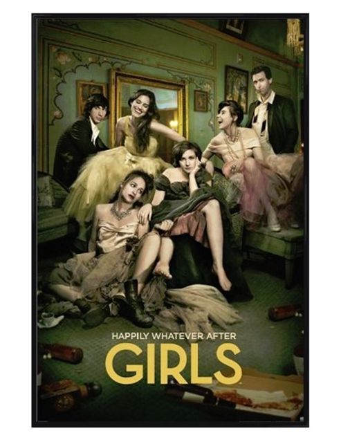 Image of Gloss Black Framed Girls Season 3 Poster