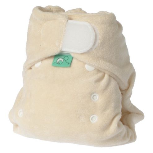 Image of Totsbots Bamboozle Stretch Natural Nappy (size 1)