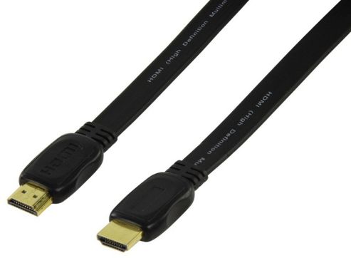 Image of Valueline High Speed Flat Hdmi With Ethernet 2.0m