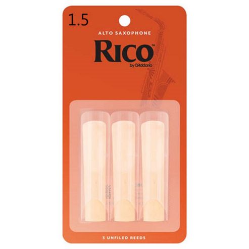Image of Rico 1 1/2 Alto Sax Reeds (x3)