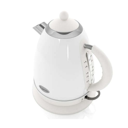 Image of Elgento 1.7 Litre Retro Jug Kettle - White