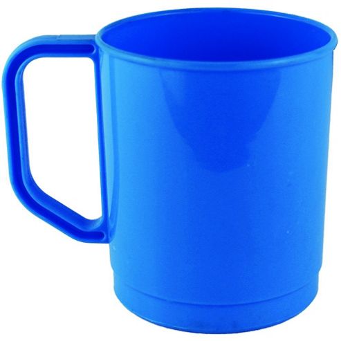 Image of Yellowstone 275ml Plastic Campers Travel Mug Blue