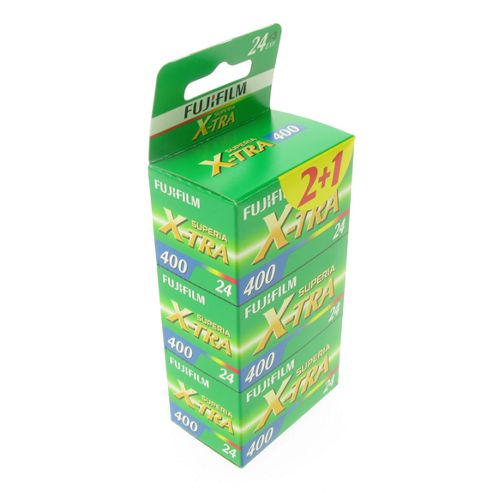 Image of Fujicolor Film - Superia X-tra 400 24 Exposures 135 3pk