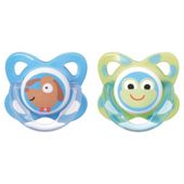 T/T 6-18 Month  Funky Face      Soothers X2